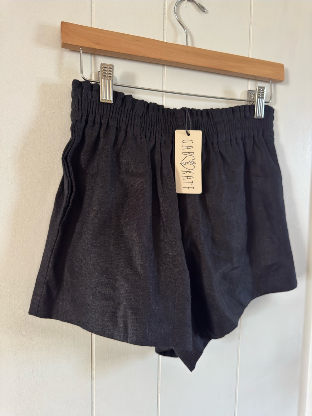 NWT Revolve Linen Smocked Waist Shorts